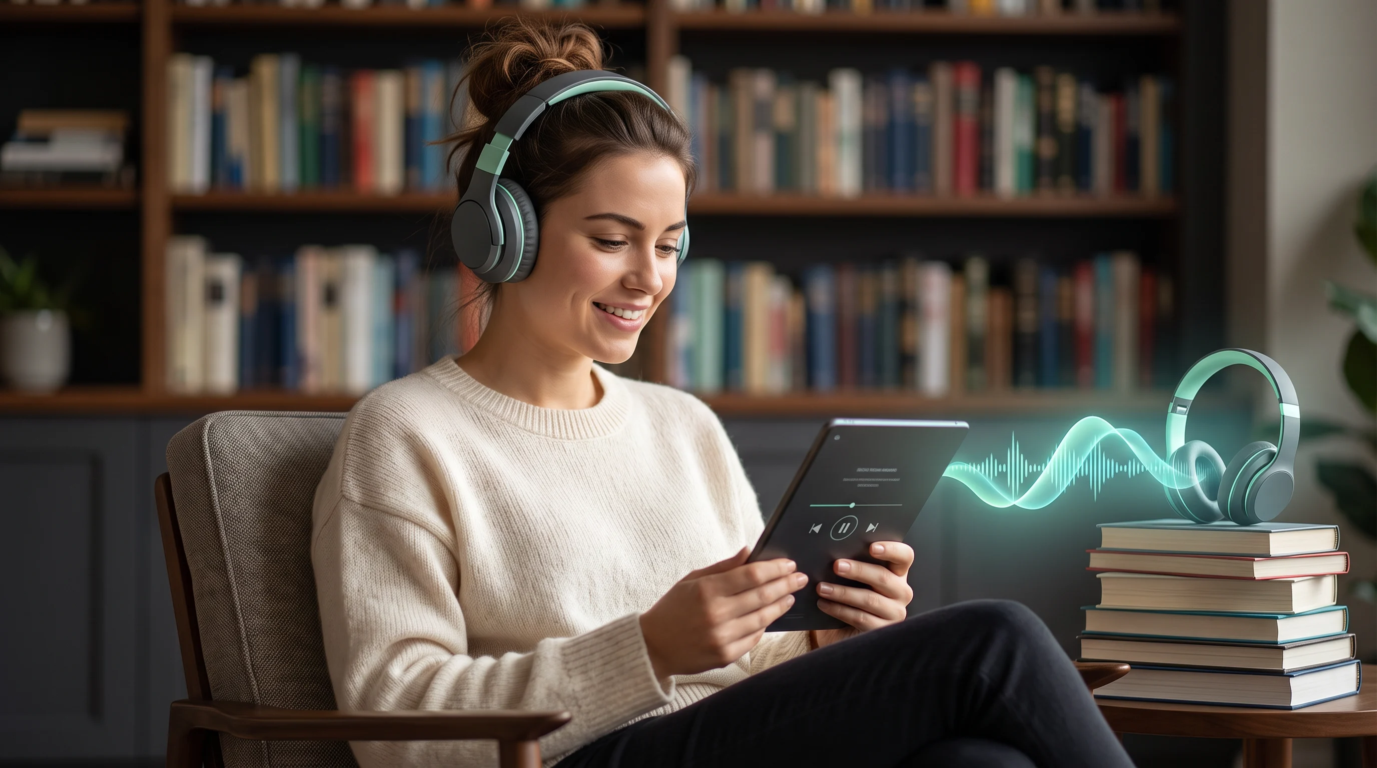 AI audiobook conversion case study