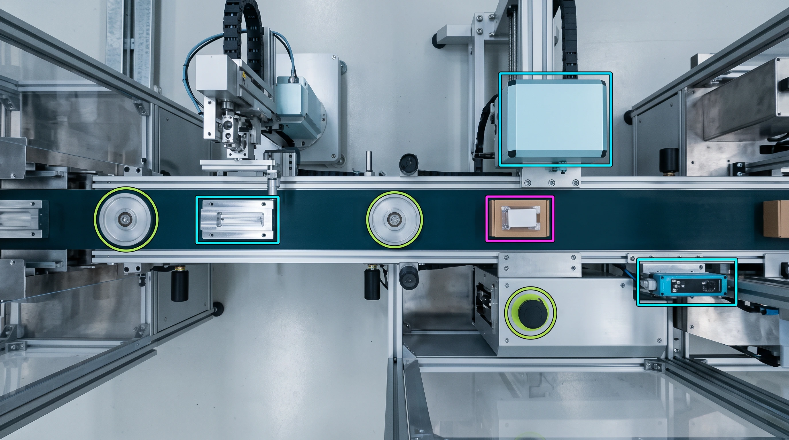 Detection with bounding boxes on industrial imagery