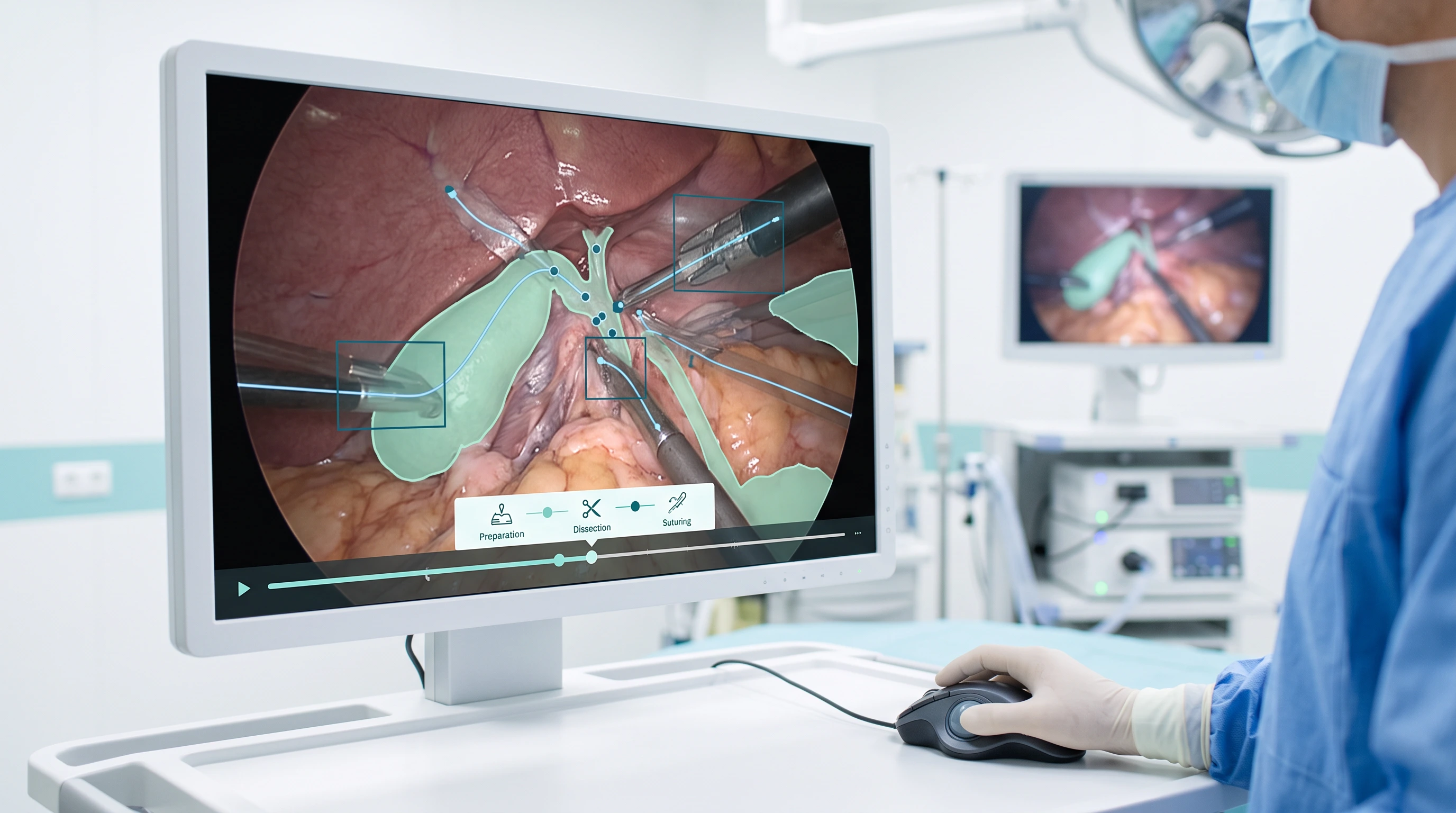 Surgical and endoscopy video annotation with frame accurate tracking